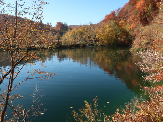 Malo jezero im Nacionalni park Plitvicka jezera (30. Okt.)
