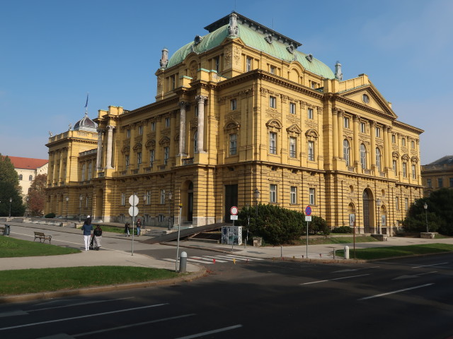 Hrvatsko narodno kazaliste u Zagrebu in Zagreb (31. Okt.)