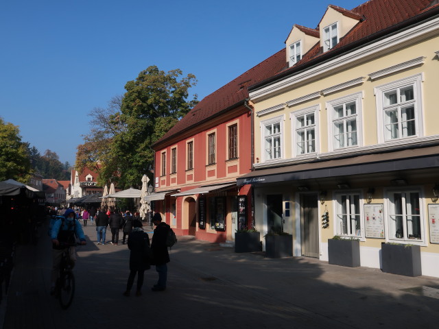 Ul. Ivana Tkalcica in Zagreb (31. Okt.)