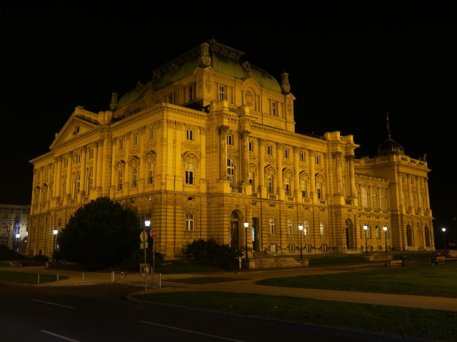 Hrvatsko narodno kazaliste u Zagrebu in Zagreb (31. Okt.)