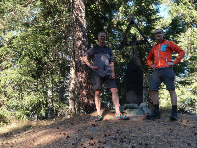Frank und ich am Zwieselberg, 1.534 m