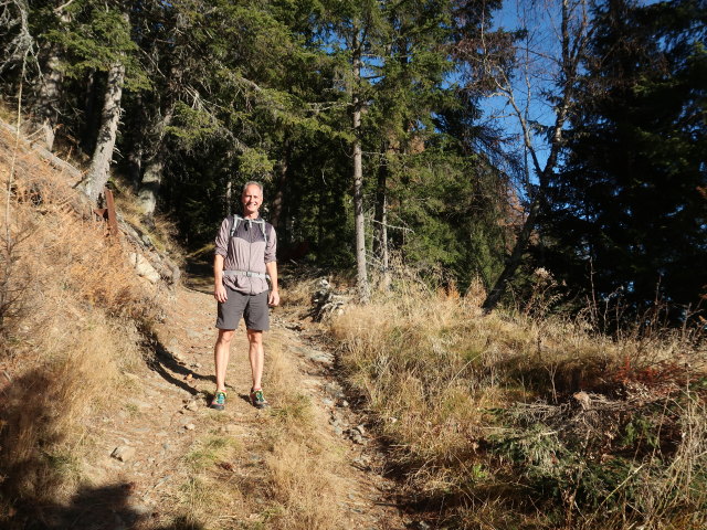 Frank zwischen Schutzhaus Gaaler Höhe und Waldkogel