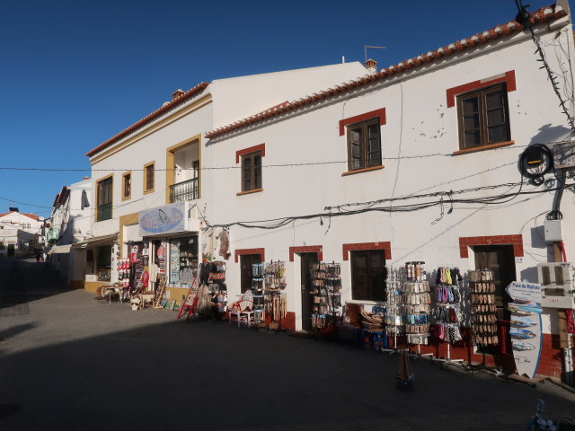 Rua Sarmento Beires in Vila Nova de Milfontes (27. Nov.)