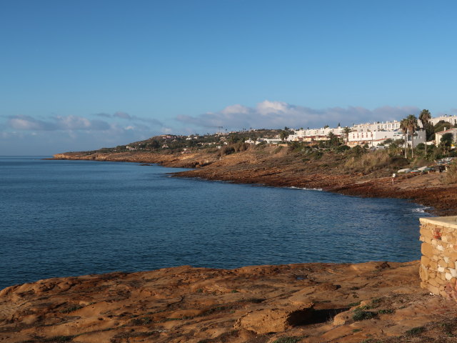 beim Fortaleza da Praia da Luz (28. Nov.)