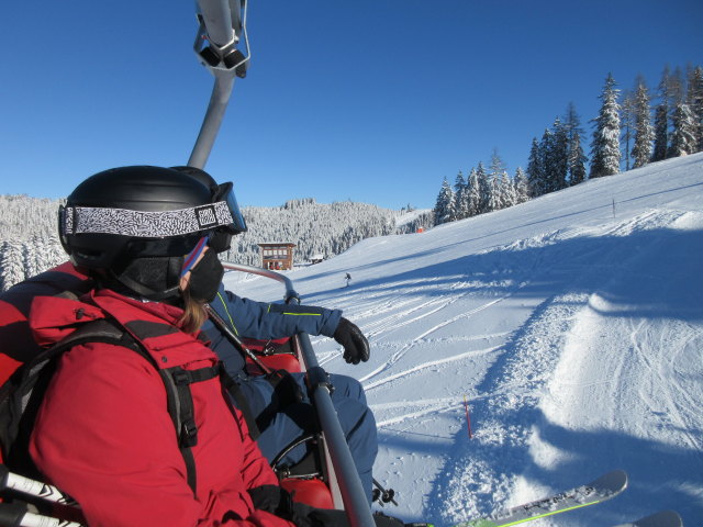 Birgit in der Bärnbissbahn