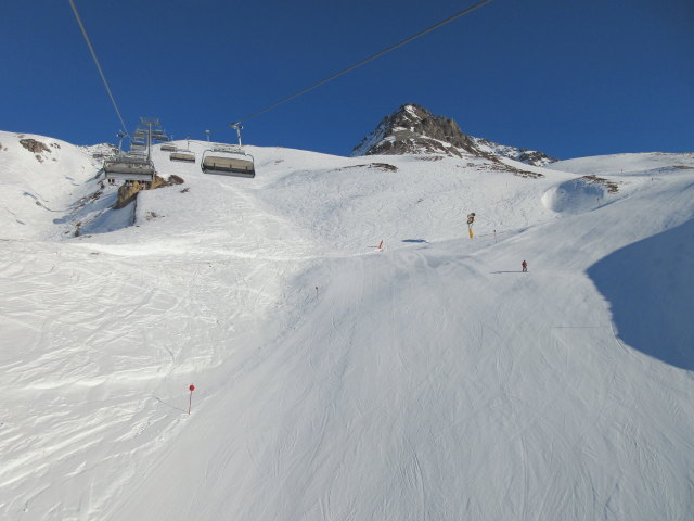 Arlenmähderpiste von der Arlenmähderbahn aus (15. Jän.)