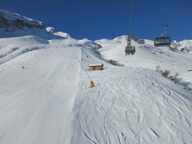 Mähderpiste von der Zürserseebahn aus (15. Jän.)