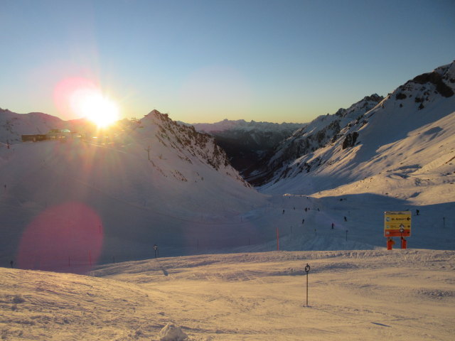 von der Ulmer Hütte Richtung Westen (15. Jän.)