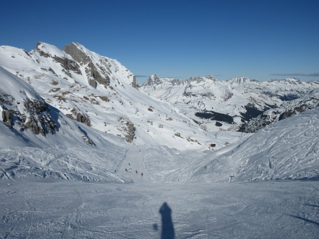Markus auf der Muggengrat-Zürsersee-Piste (16. Jän.)