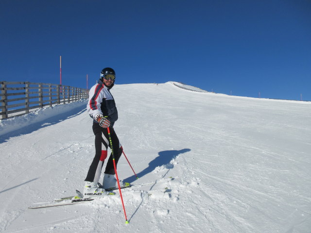 Georg auf der Panoramaabfahrt