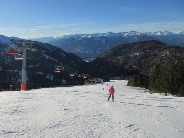 Sarah auf der Bärnbissabfahrt