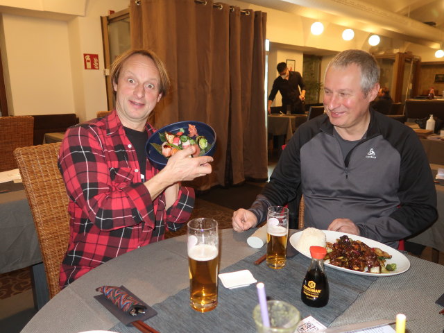 Jörg und Erich im Küche 18