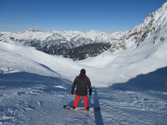 Markus auf der Piste 1a