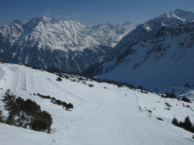 Markus auf der Route Palüdalpe