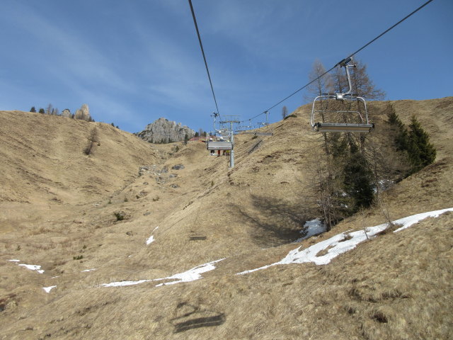 Sesselbahn Le Pale (21. März)