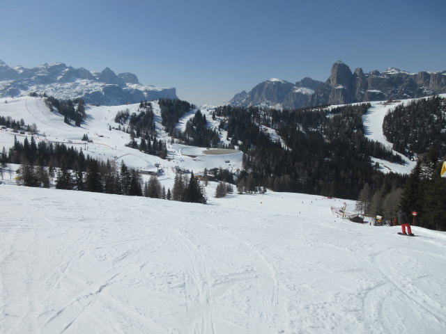 Markus auf der Piste La Fraina (21. März)