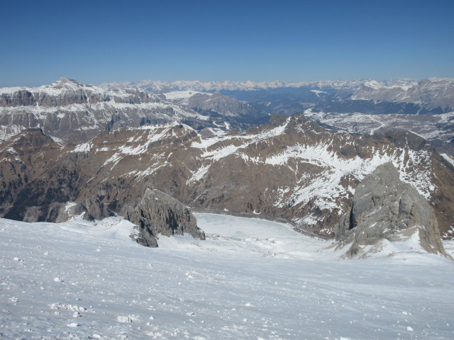 neben der Piste Punta Rocca (24. März)