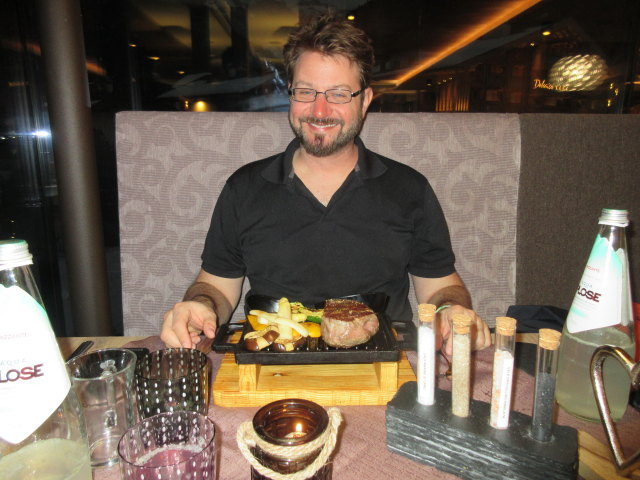 Markus im Hotel Freina (25. März)