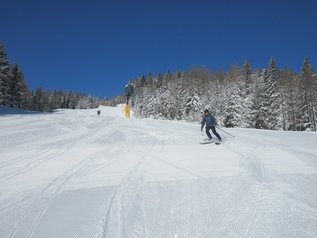 Ronald auf der Tröglabfahrt