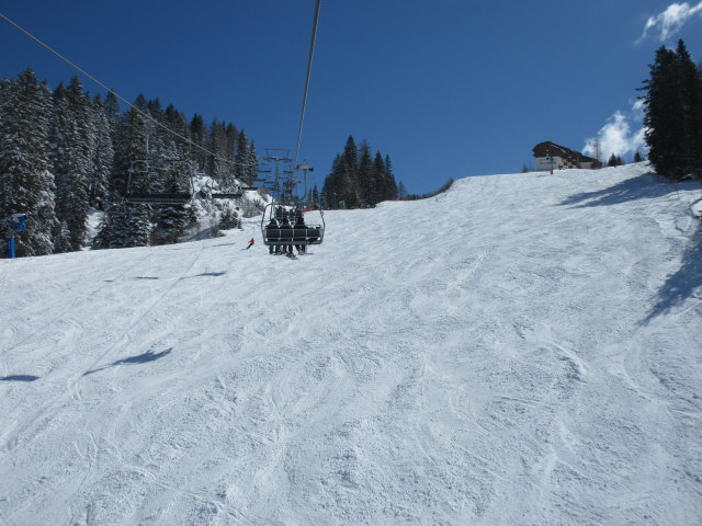Watschiger-Alm-Abfahrt von der Gartnerkofelbahn aus