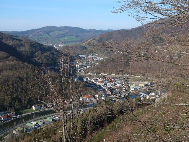 Lilienfeld von der Ulreichshöhe aus