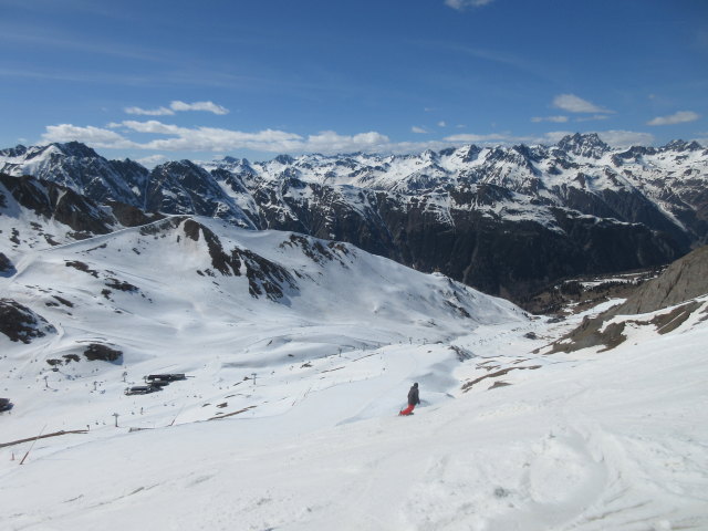 Markus auf der Piste 14b (18. Apr.)