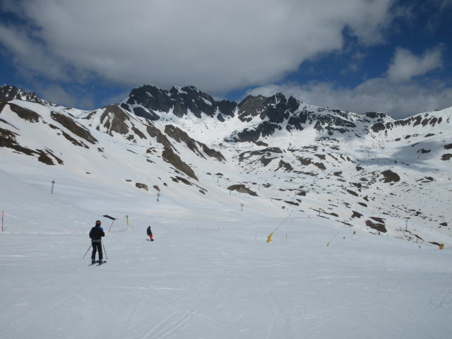 Stefan und Markus auf der Piste 69a (19. Apr.)
