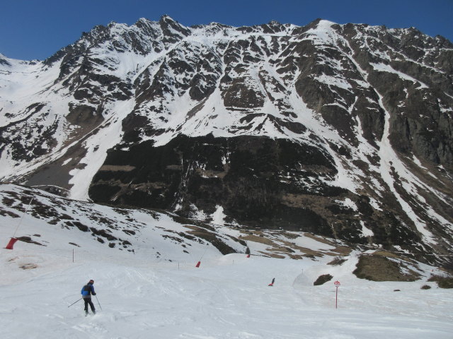 Stefan und Markus auf der Piste 40a (20. Apr.)