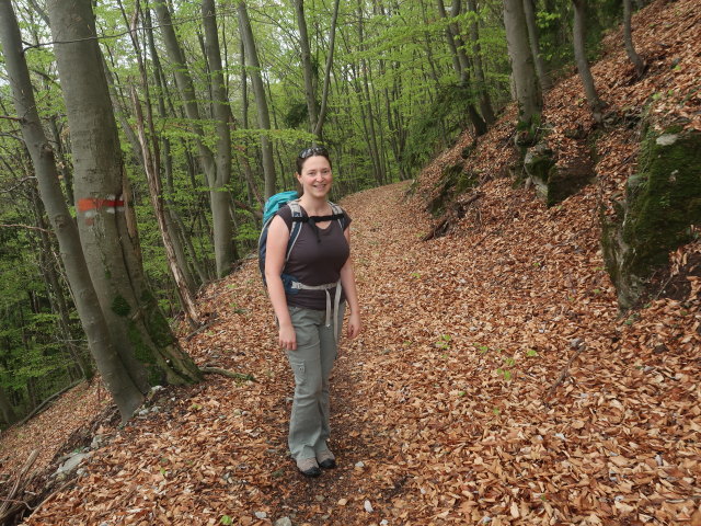Sabine zwischen Gloggnitz und Raachberg