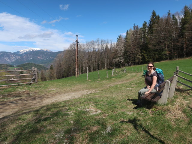 Sabine zwischen Auf der Höh und Raach am Hochgebirge