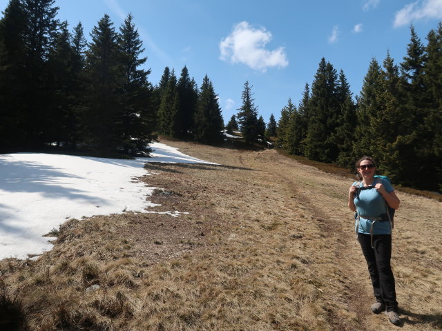 Sabine zwischen Buchecksattel und Rennfeld