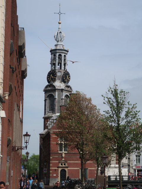 Munttoren in Amsterdam (18. Mai)