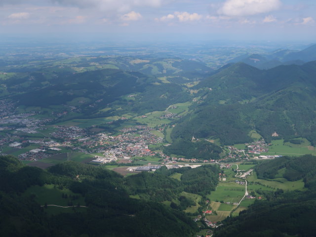 Kremstal von der Kremsmauer aus