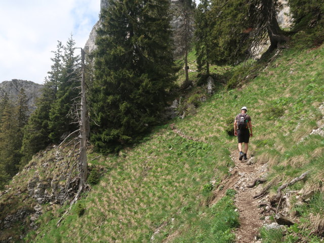Frank zwischen Pyramide und Törl