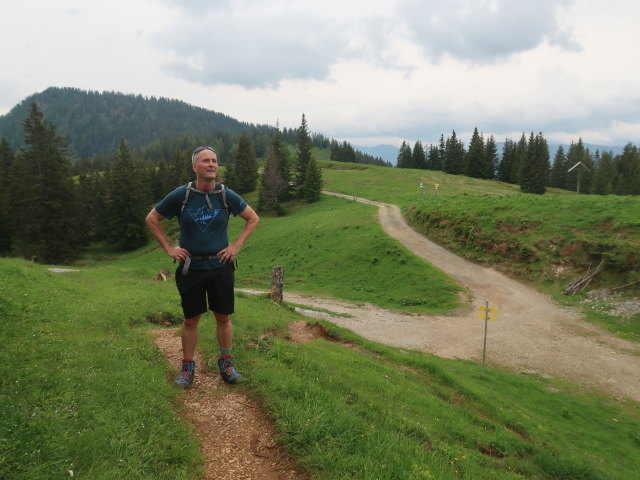 Frank bei der Mödlinger Hütte, 1.523 m (3. Juni)