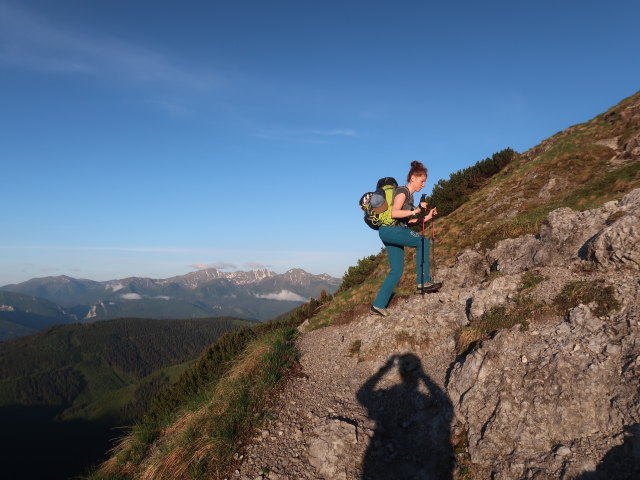 Romana zwischen Heldenkreuz und Totenköpfl-Ostgrat (4. Juni)
