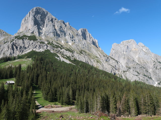 Kalblinggatterl, 1.542 m (4. Juni)