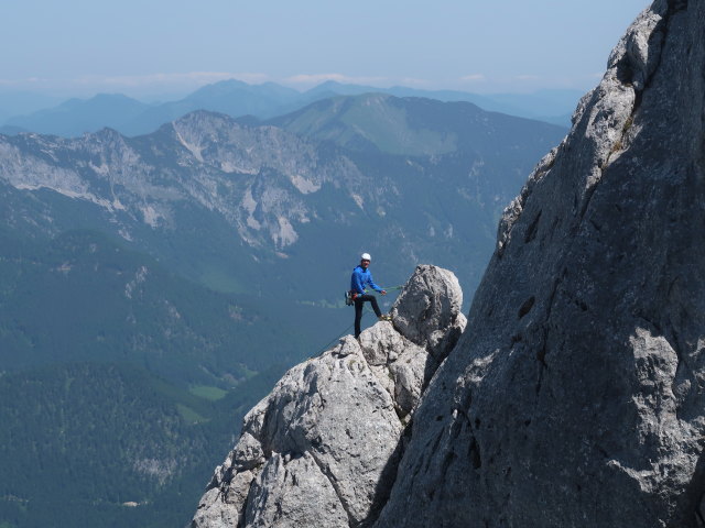 vom Kalbling-Nordwestgrat Richtung Norden (5. Juni)