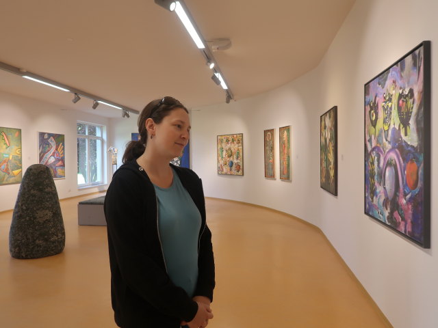 Sabine im Kunstmuseum Waldviertel in Schrems