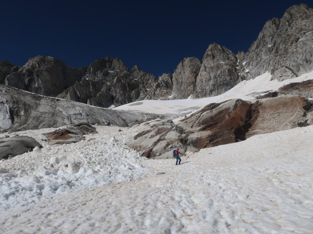 Irene zwischen Kuchelmooskees und Plauener Hütte (18. Juni)