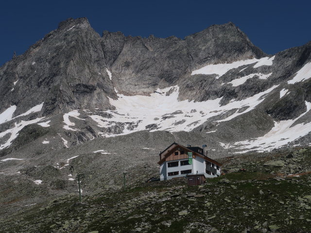 Plauener Hütte, 2.364 m (19. Juni)