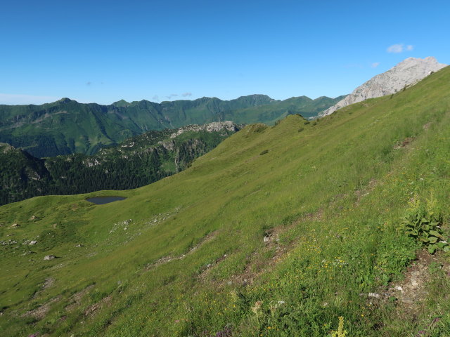 zwischen Oberer Spielbodenalm und Spielbodentörl