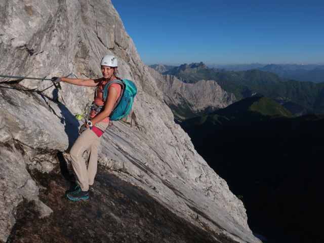 Klettersteig 'Weg der 26er': Larissa (26. Juni)