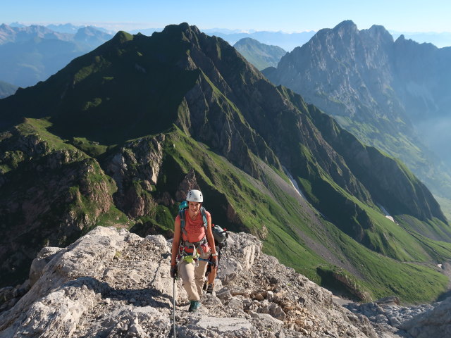 Klettersteig 'Weg der 26er': Larissa und Christoph (26. Juni)