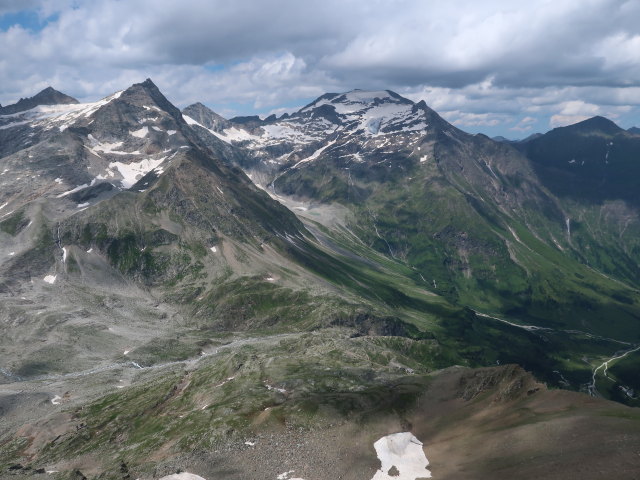 vom Neunerkogel Richtung Nordwesten (3. Juli)