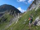 Christian zwischen Kammscharte und Astromscharte (2. Juli)
