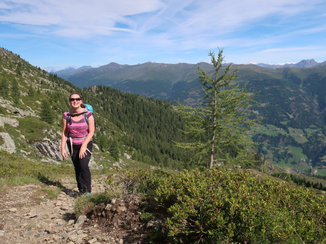Sabine zwischen Forchkaser und Leckfeldsattel (9. Juli)