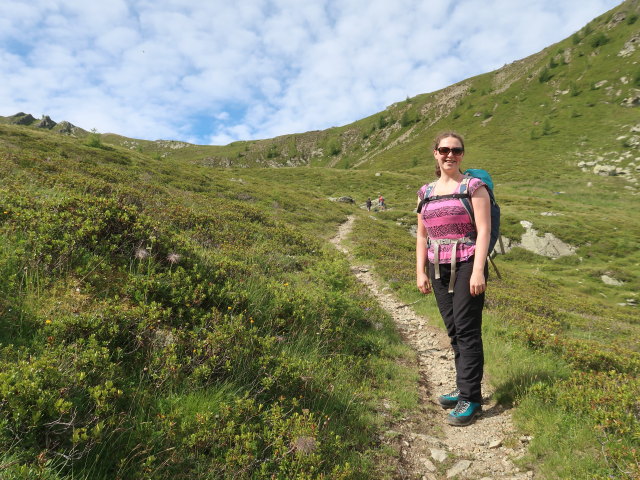 Sabine zwischen Forchkaser und Leckfeldsattel (9. Juli)