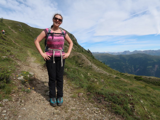 Sabine zwischen Forchkaser und Leckfeldsattel (9. Juli)