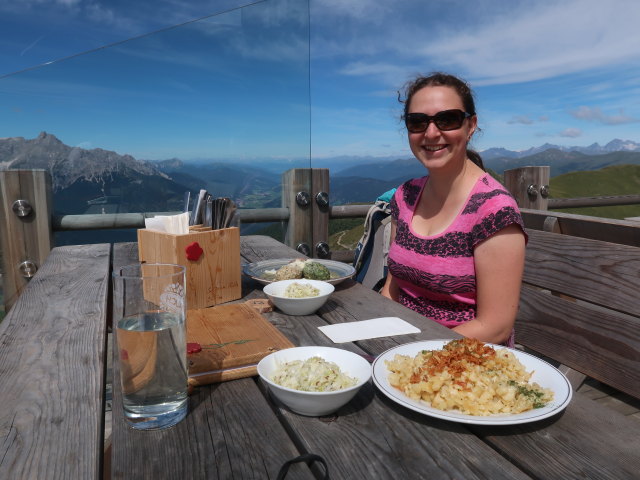 Sabine bei der Sillianer Hütte, 2.452 m (9. Juli)